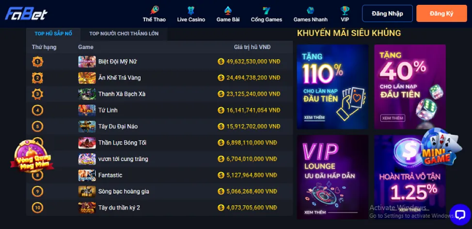 Hướng dẫn casino trực tuyến neo79 khuyến mãi